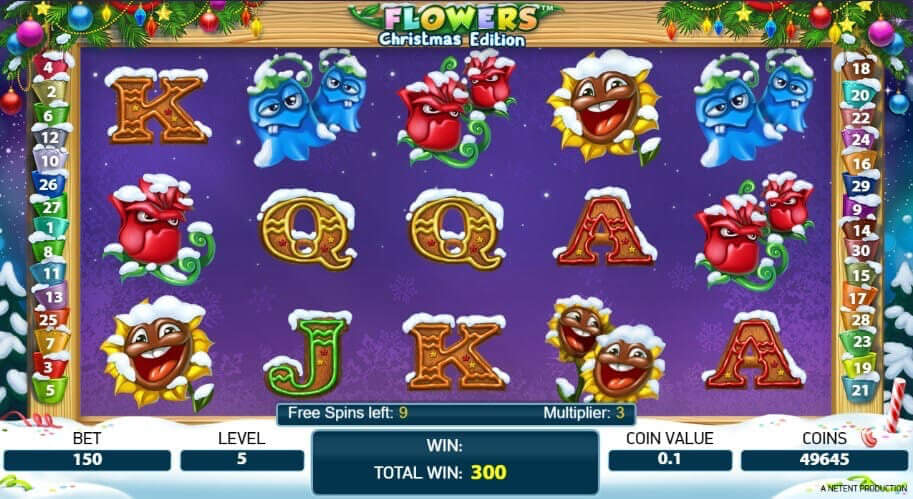 Flowers Christmas Edition Procesul jocului