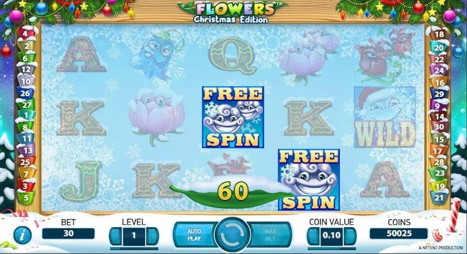 Flowers Christmas Edition Procesul jocului