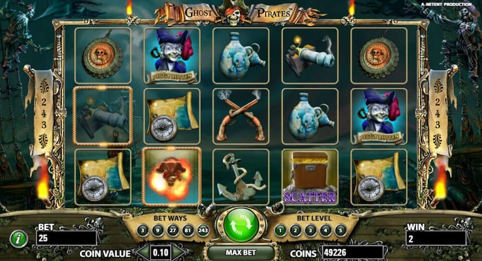 Ghost Pirates Procesul jocului