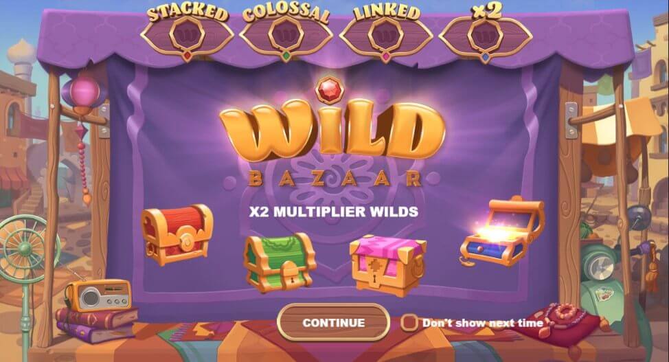 Wild Bazaar Procesul jocului