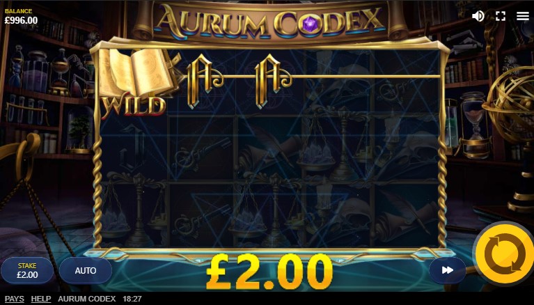 Aurum Codex Procesul jocului