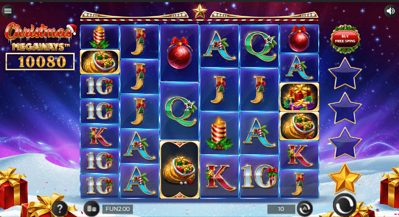 Christmas Megaways Procesul jocului