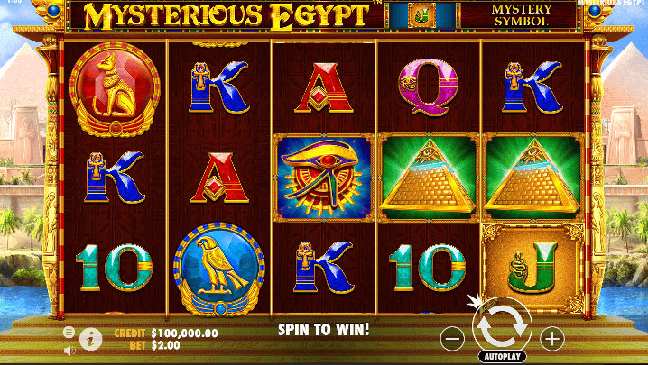 Mysterious Egypt Procesul jocului