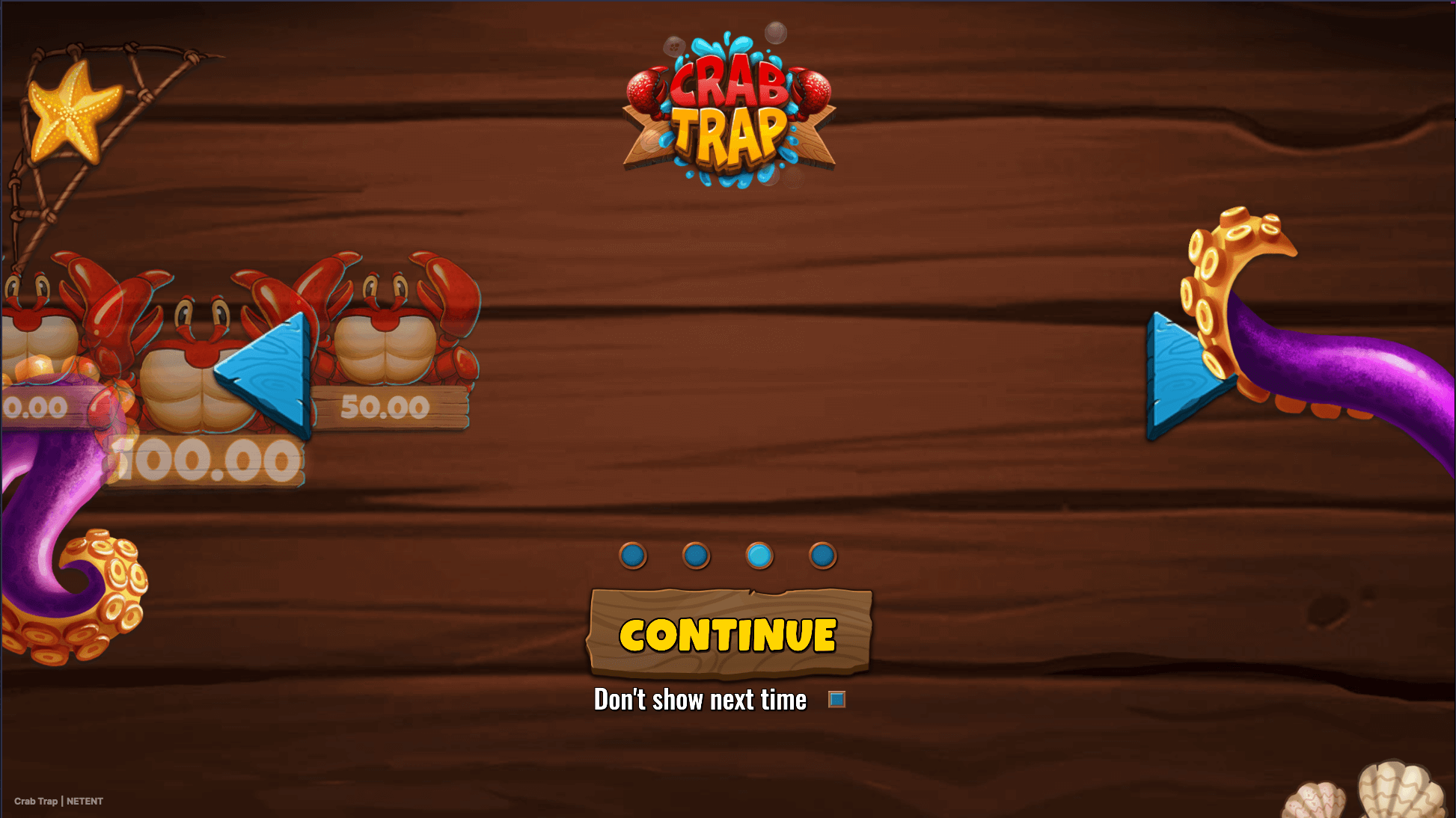 Crab Trap Procesul jocului