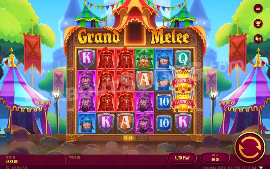 Grand Melee Procesul jocului