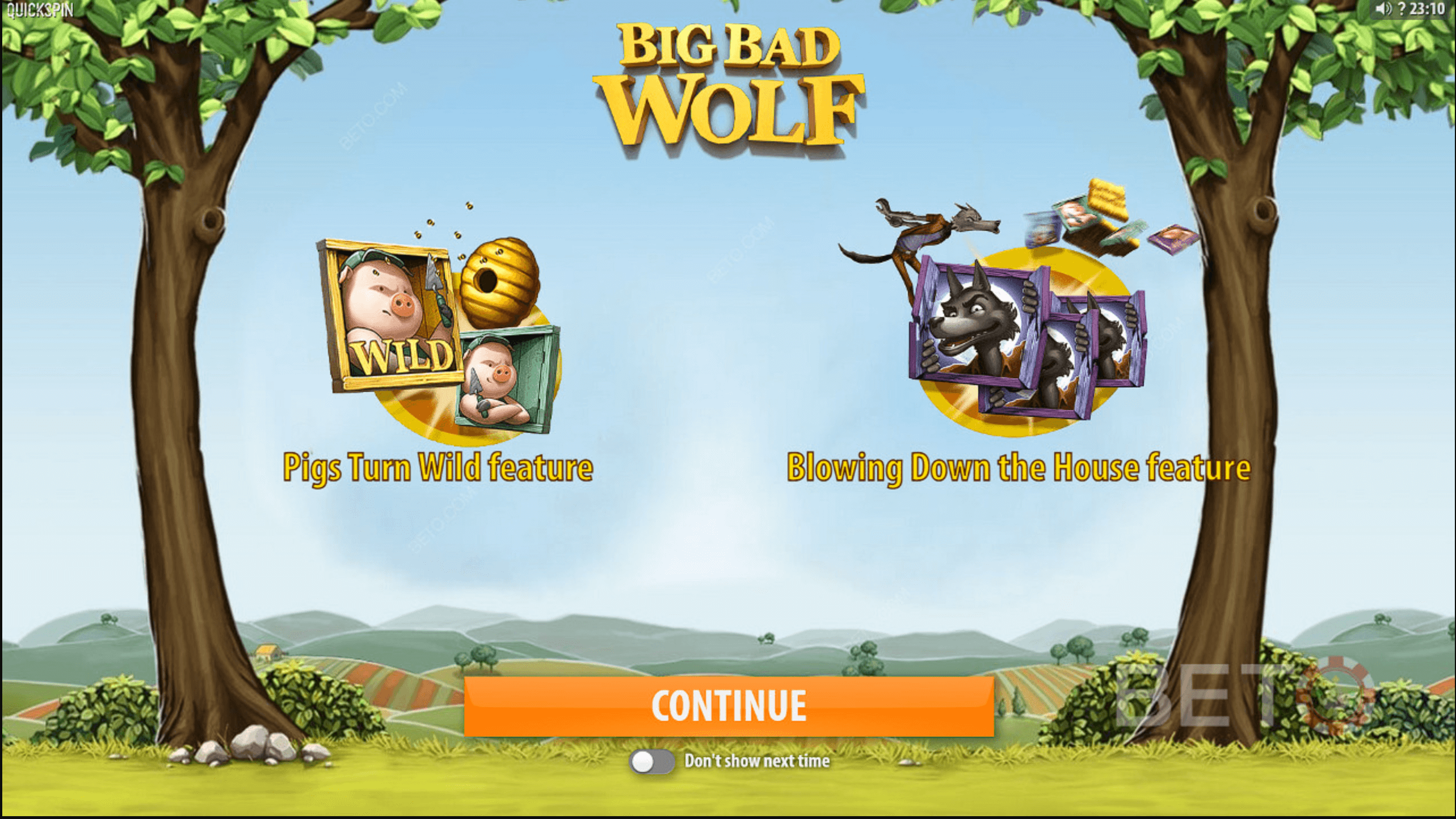 Big Bad Wolf Live  Procesul jocului