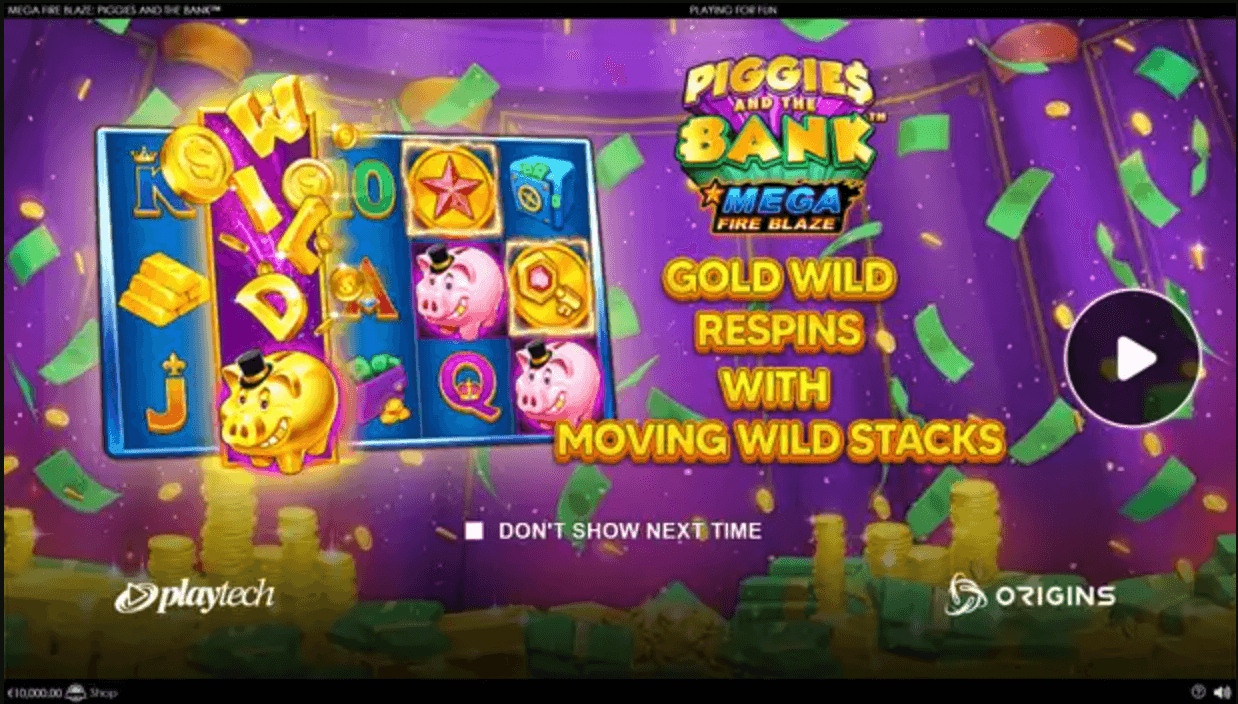 Piggies and the bank  Procesul jocului